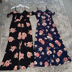 Floral maxi dress bundle!